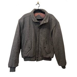 Members Only Wool Bomber